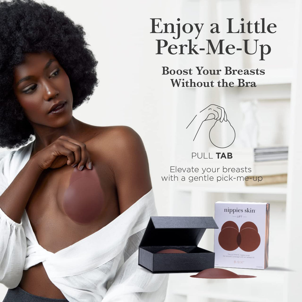 Nippies Reusable Nipple Covers, Skin Safe Pasties in Circle or Lift Style